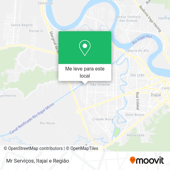 Mr Serviços mapa