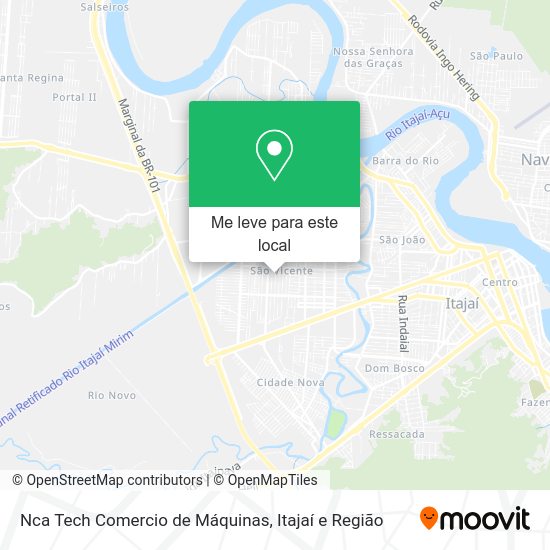 Nca Tech Comercio de Máquinas mapa