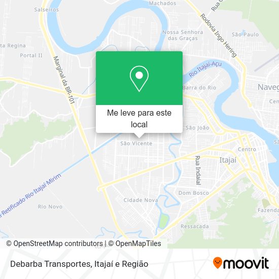 Debarba Transportes mapa