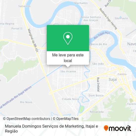 Manuela Domingos Serviços de Marketing mapa