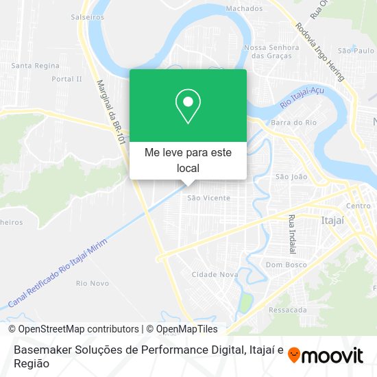 Basemaker Soluções de Performance Digital mapa