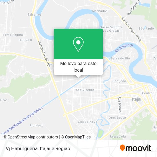 Vj Haburgueria mapa