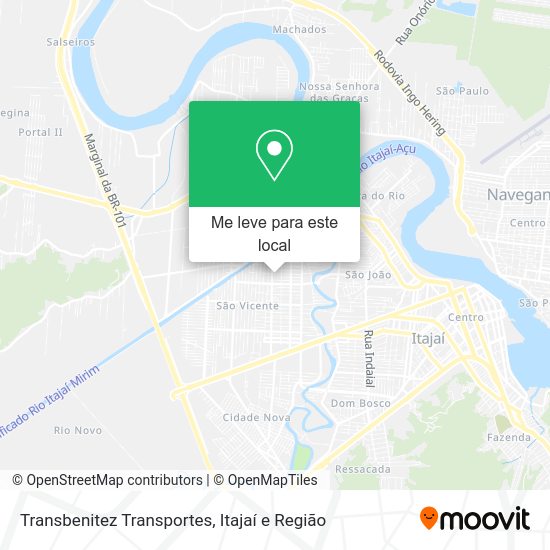 Transbenitez Transportes mapa