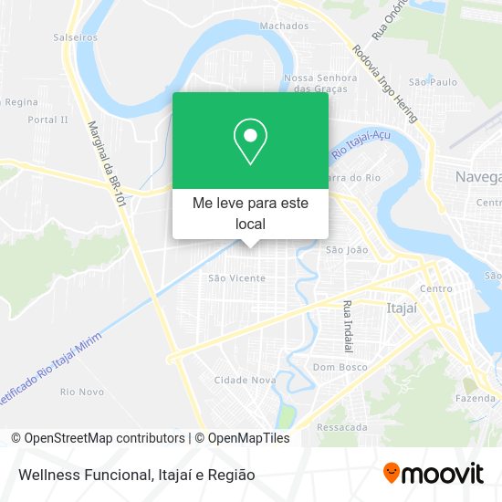 Wellness Funcional mapa