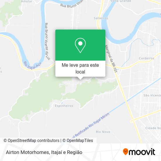 Airton Motorhomes mapa