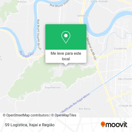 S9 Logística mapa