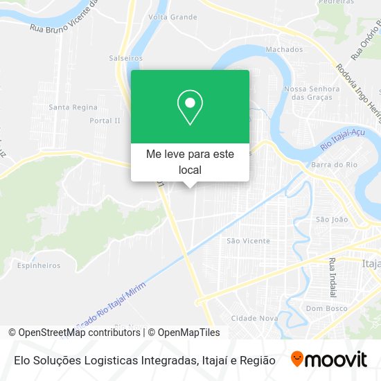 Elo Soluções Logisticas Integradas mapa