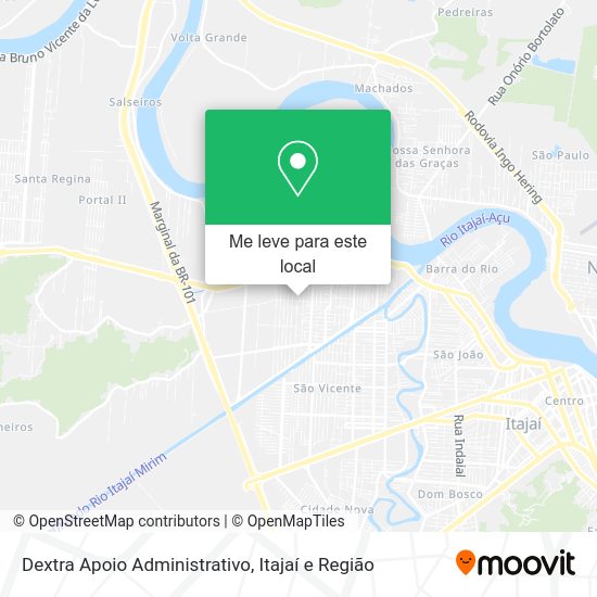 Dextra Apoio Administrativo mapa