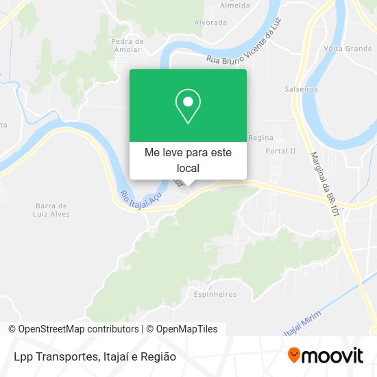 Lpp Transportes mapa