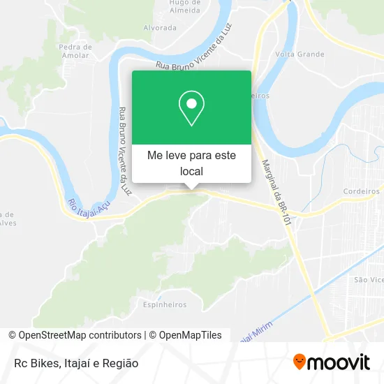 Rc Bikes mapa