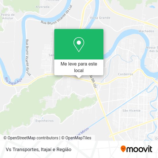 Vs Transportes mapa