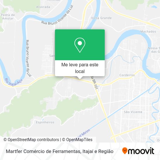 Martfer Comércio de Ferramentas mapa