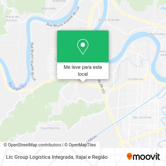 Ltc Group Logística Integrada mapa