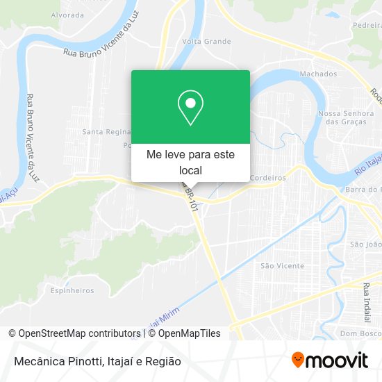 Mecânica Pinotti mapa