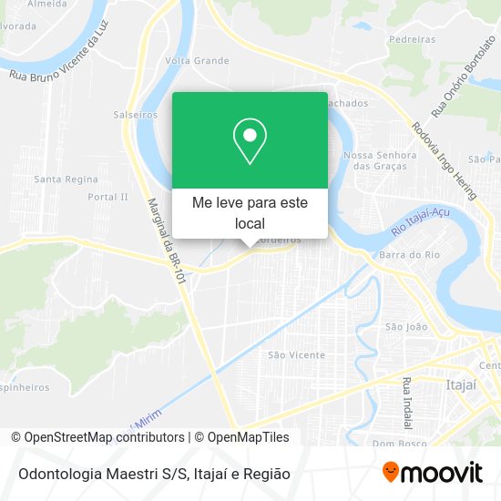 Odontologia Maestri S/S mapa