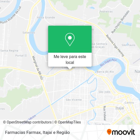 Farmacias Farmax mapa