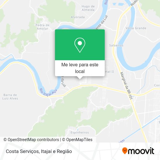 Costa Serviços mapa