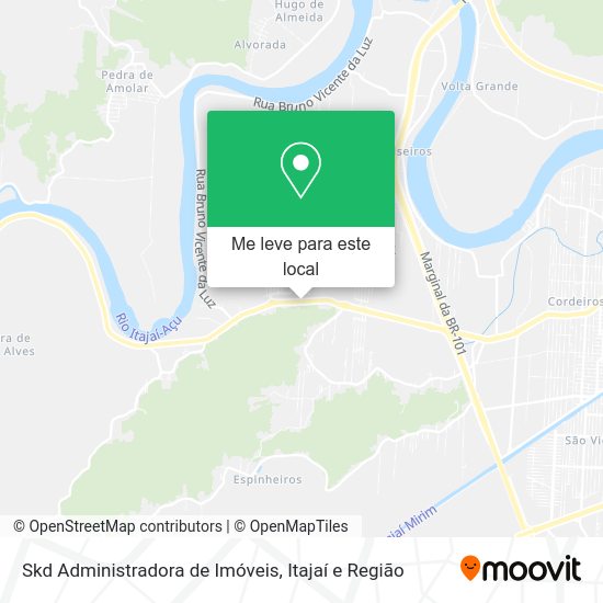 Skd Administradora de Imóveis mapa