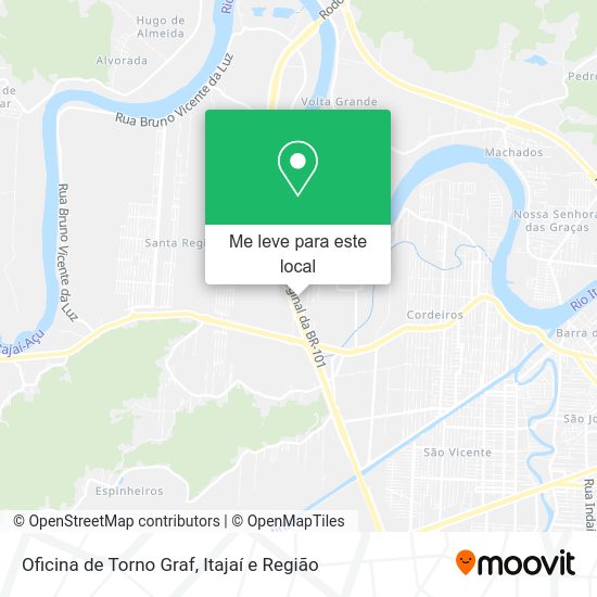 Oficina de Torno Graf mapa