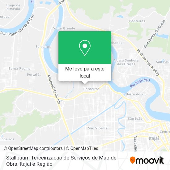 Stallbaum Terceirizacao de Serviços de Mao de Obra mapa