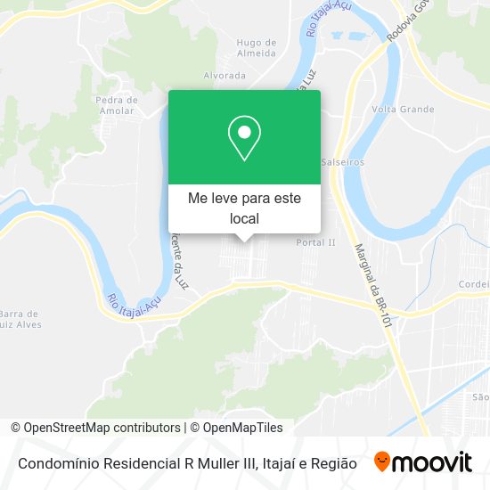 Condomínio Residencial R Muller III mapa