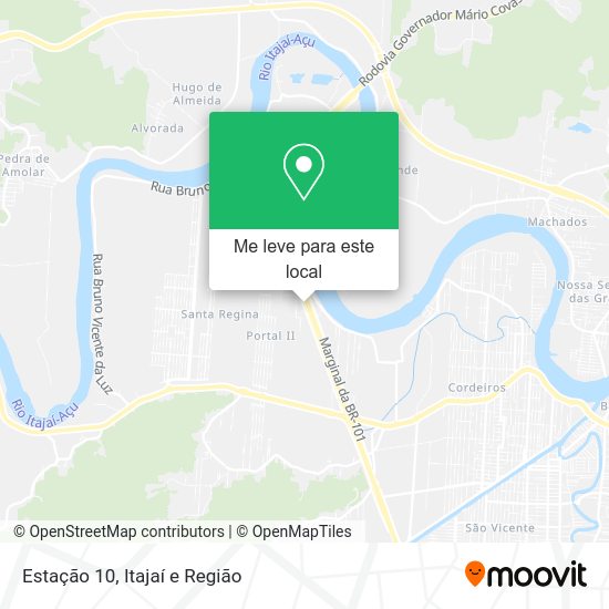 Estação 10 mapa
