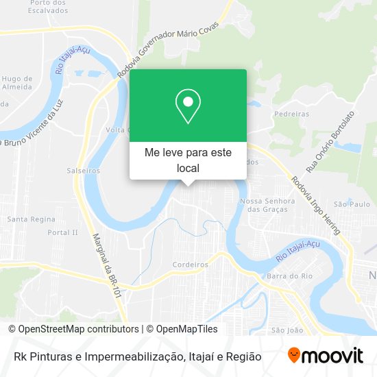 Rk Pinturas e Impermeabilização mapa
