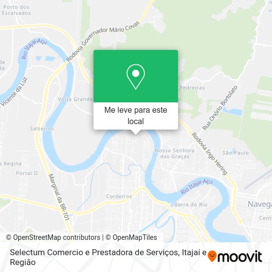 Selectum Comercio e Prestadora de Serviços mapa