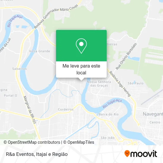 R&a Eventos mapa