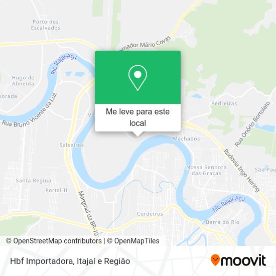 Hbf Importadora mapa