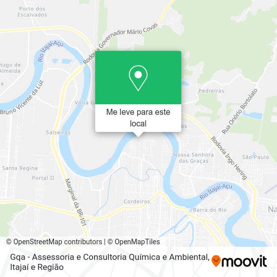 Gqa - Assessoria e Consultoria Química e Ambiental mapa