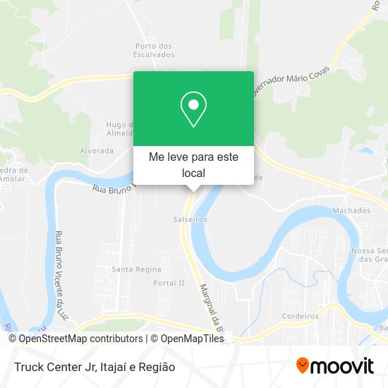 Truck Center Jr mapa