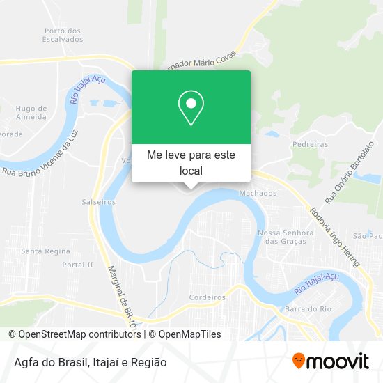Agfa do Brasil mapa
