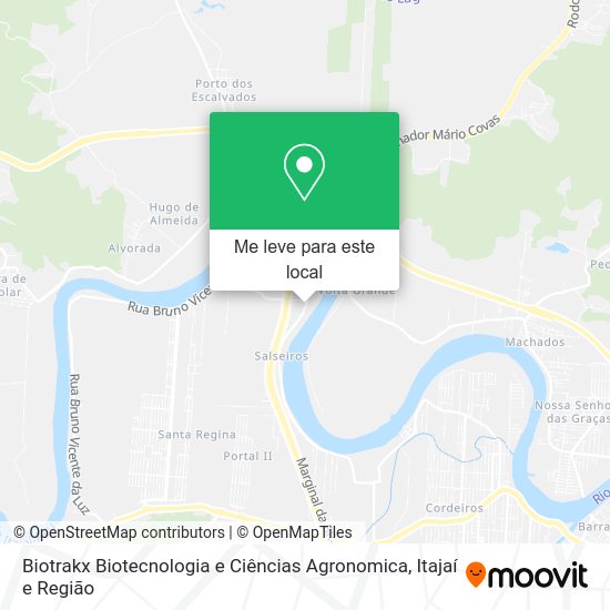 Biotrakx Biotecnologia e Ciências Agronomica mapa