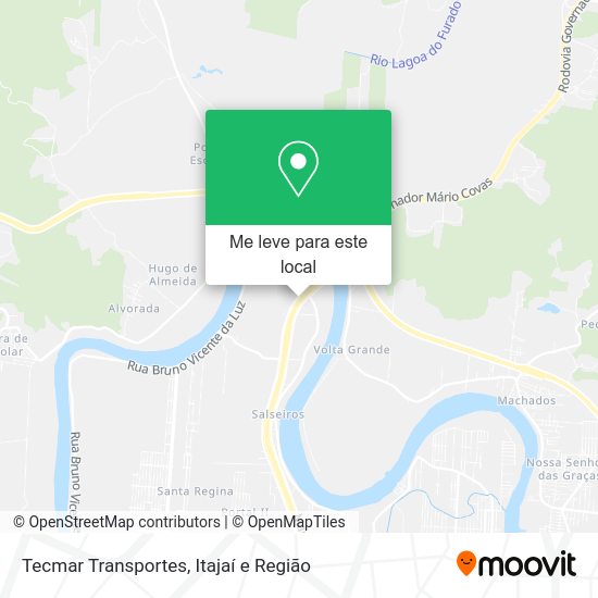Tecmar Transportes mapa