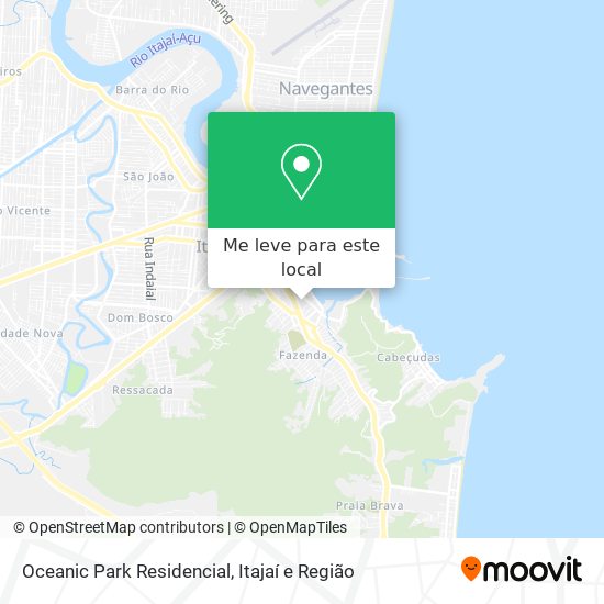 Oceanic Park Residencial mapa