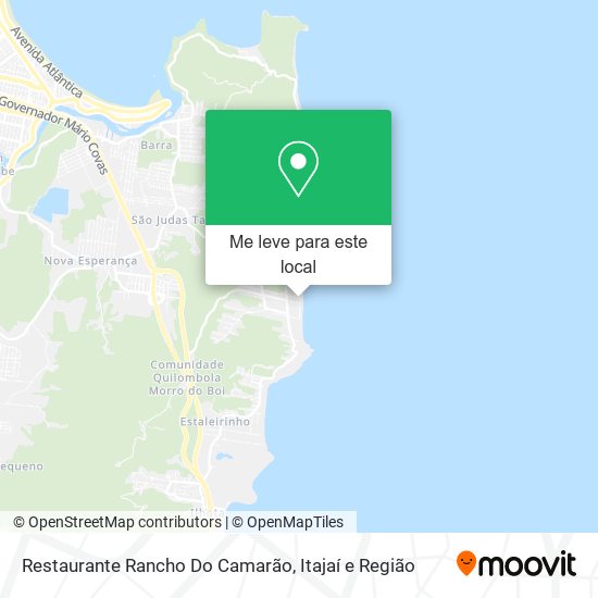 Restaurante Rancho Do Camarão mapa