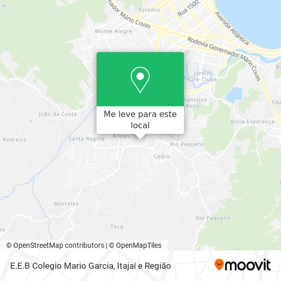 E.E.B Colegio Mario Garcia mapa