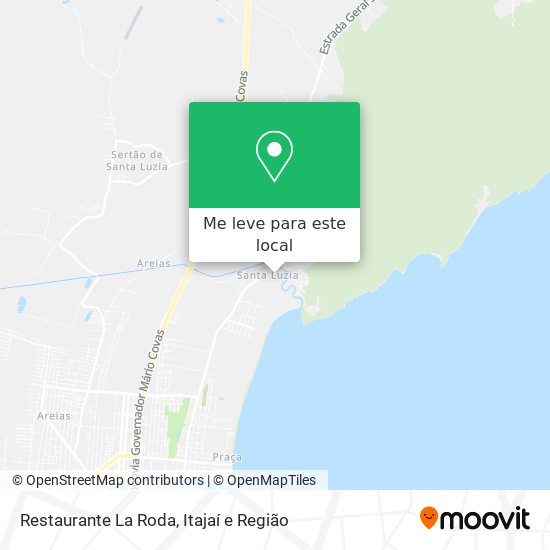 Restaurante La Roda mapa