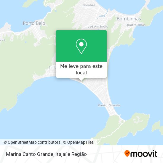 Marina Canto Grande mapa