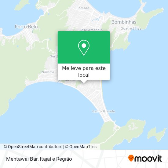 Mentawai Bar mapa