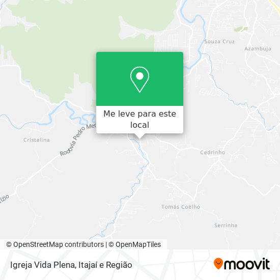 Igreja Vida Plena mapa