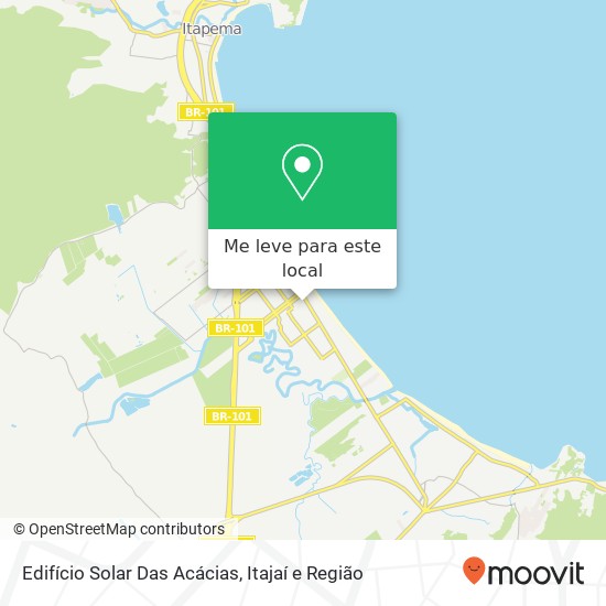 Edifício Solar Das Acácias mapa