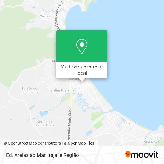 Ed. Areias ao Mar mapa