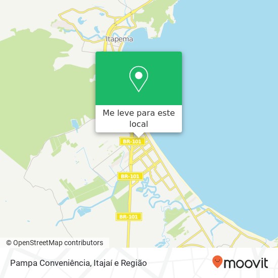 Pampa Conveniência mapa