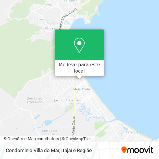 Condomínio Villa do Mar mapa