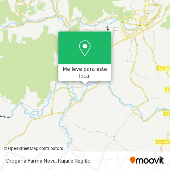 Drogaria Farma Nova mapa
