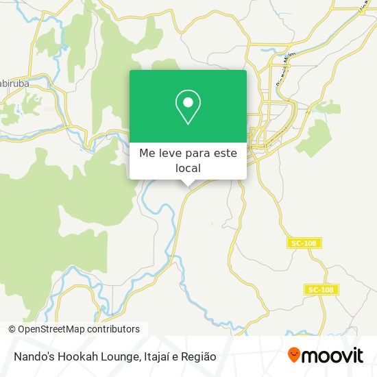 Nando's Hookah Lounge mapa