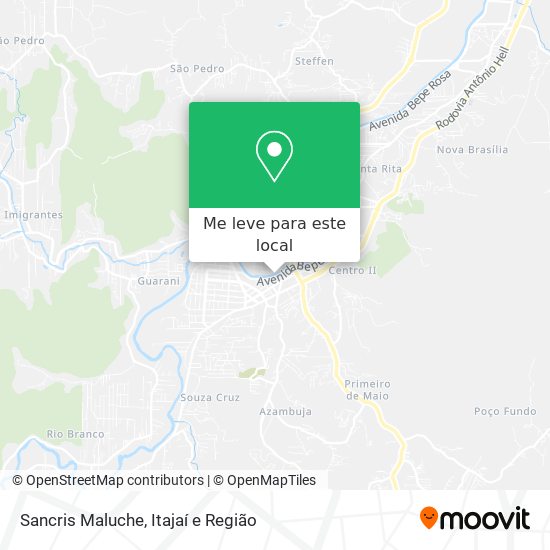 Sancris Maluche mapa