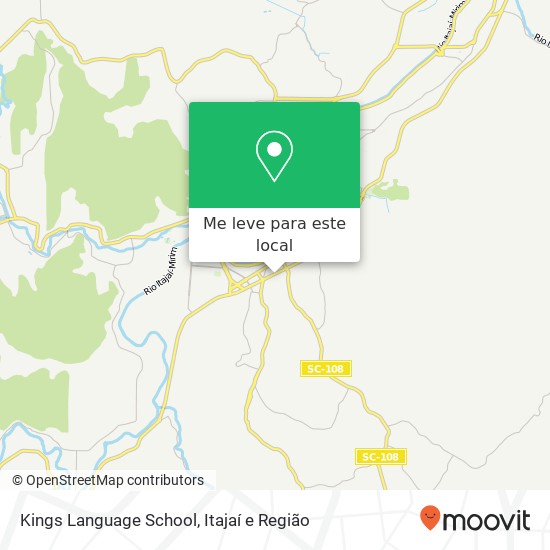 Kings Language School mapa